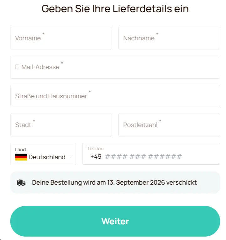 medicglp-Bestellformular